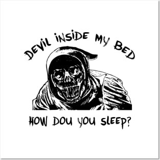 Devil inside my bed Posters and Art